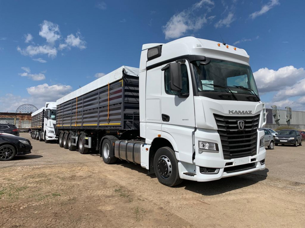 Полуприцеп самосвальный зерновоз 9564-31FS